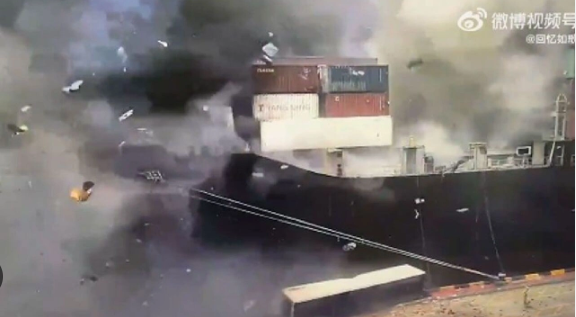 Foto - ABD Çin'i vurdu mu? Dehşete düşüren görüntü