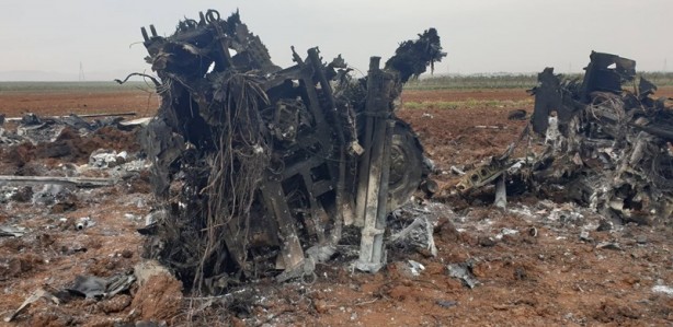 Foto - ABD, DAEŞ operasyonunda imha etmişti! Amerikan helikopterinin enkazına ulaşıldı