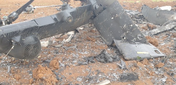 Foto - ABD, DAEŞ operasyonunda imha etmişti! Amerikan helikopterinin enkazına ulaşıldı