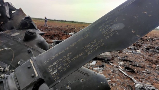 ABD, DAEŞ operasyonunda imha etmişti! Amerikan helikopterinin enkazına ulaşıldı