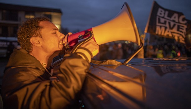 Foto - ABD diken üstünde! Birlikler sokağa indi