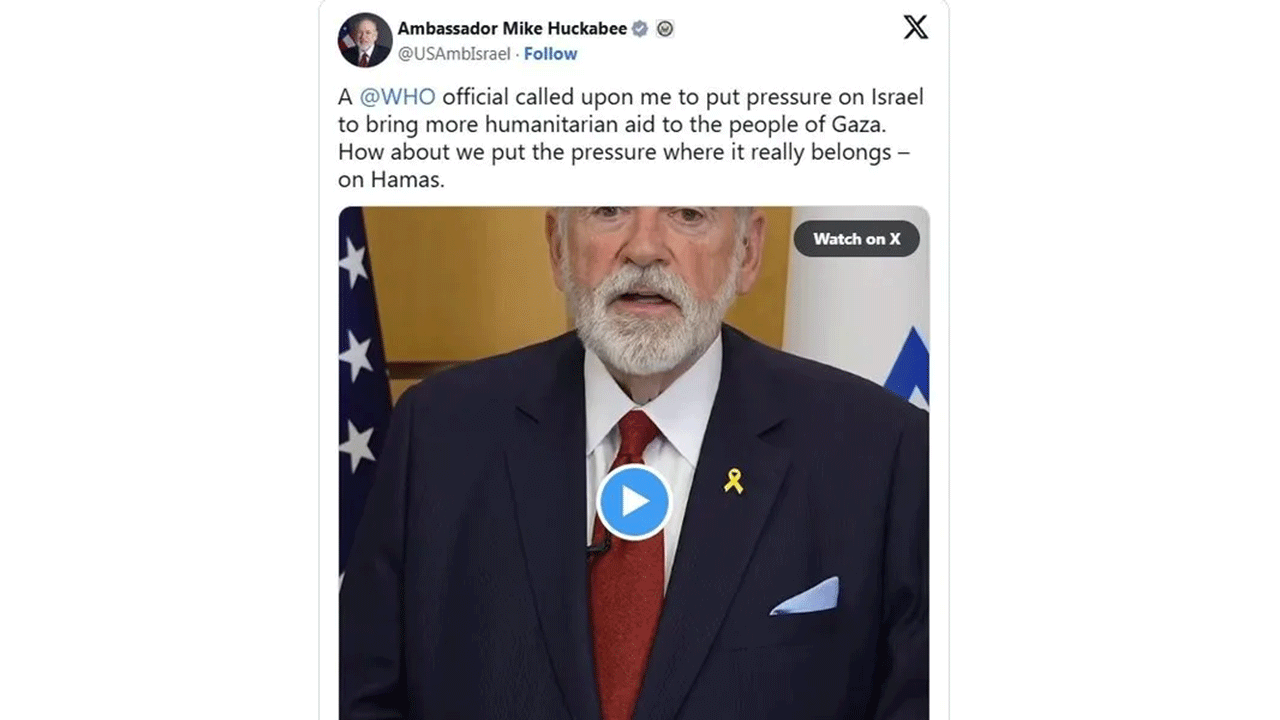 Foto - ABD elçisinden tepki çeken Gazze sözleri: Sonunda itiraf etti!