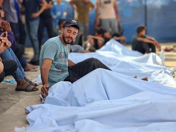 Foto - ABD Füzesiyle katliam! Dünya Refah’taki soykırımı sadece seyrediyor: ‘Kırmızı çizgi’ lafta kaldı