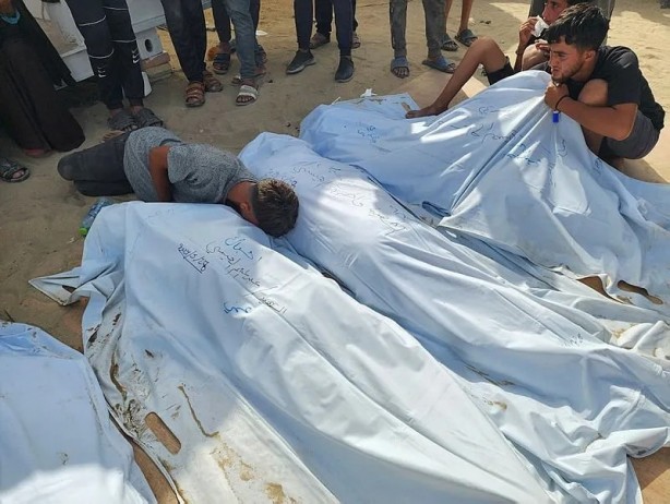 Foto - ABD Füzesiyle katliam! Dünya Refah’taki soykırımı sadece seyrediyor: ‘Kırmızı çizgi’ lafta kaldı