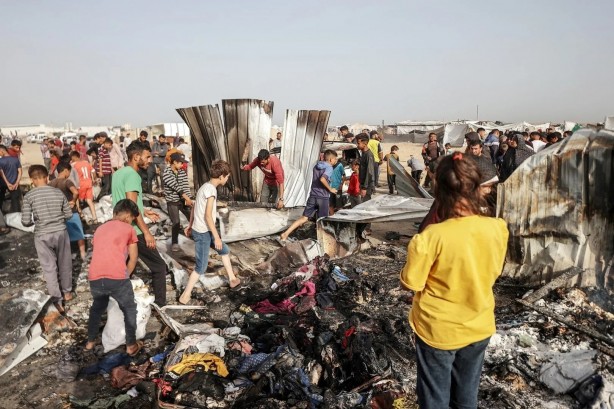 Foto - ABD Füzesiyle katliam! Dünya Refah’taki soykırımı sadece seyrediyor: ‘Kırmızı çizgi’ lafta kaldı