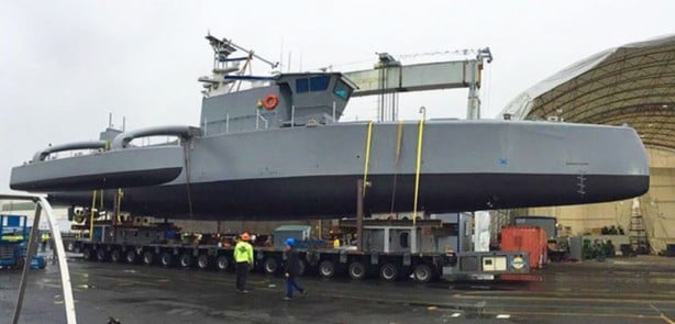 Foto - İnsansız savaş gemisi böyle test edildi