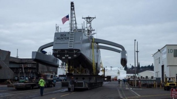 Foto - İnsansız savaş gemisi böyle test edildi