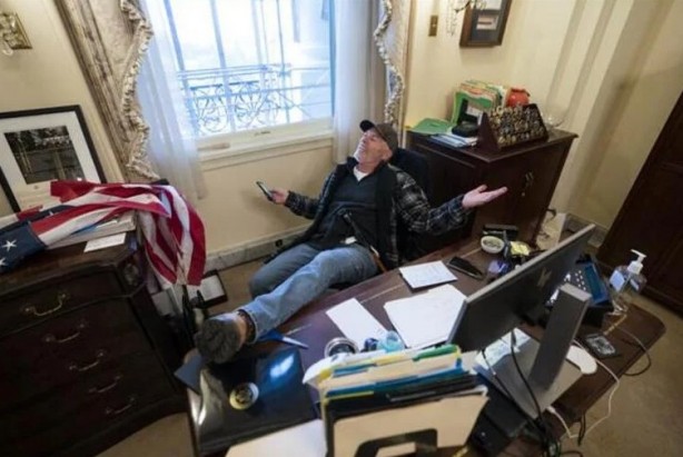 Foto - ABD Kongre binasını basmıştı... İlk kez görüntülendi! Bakın kimin oğlu çıktı