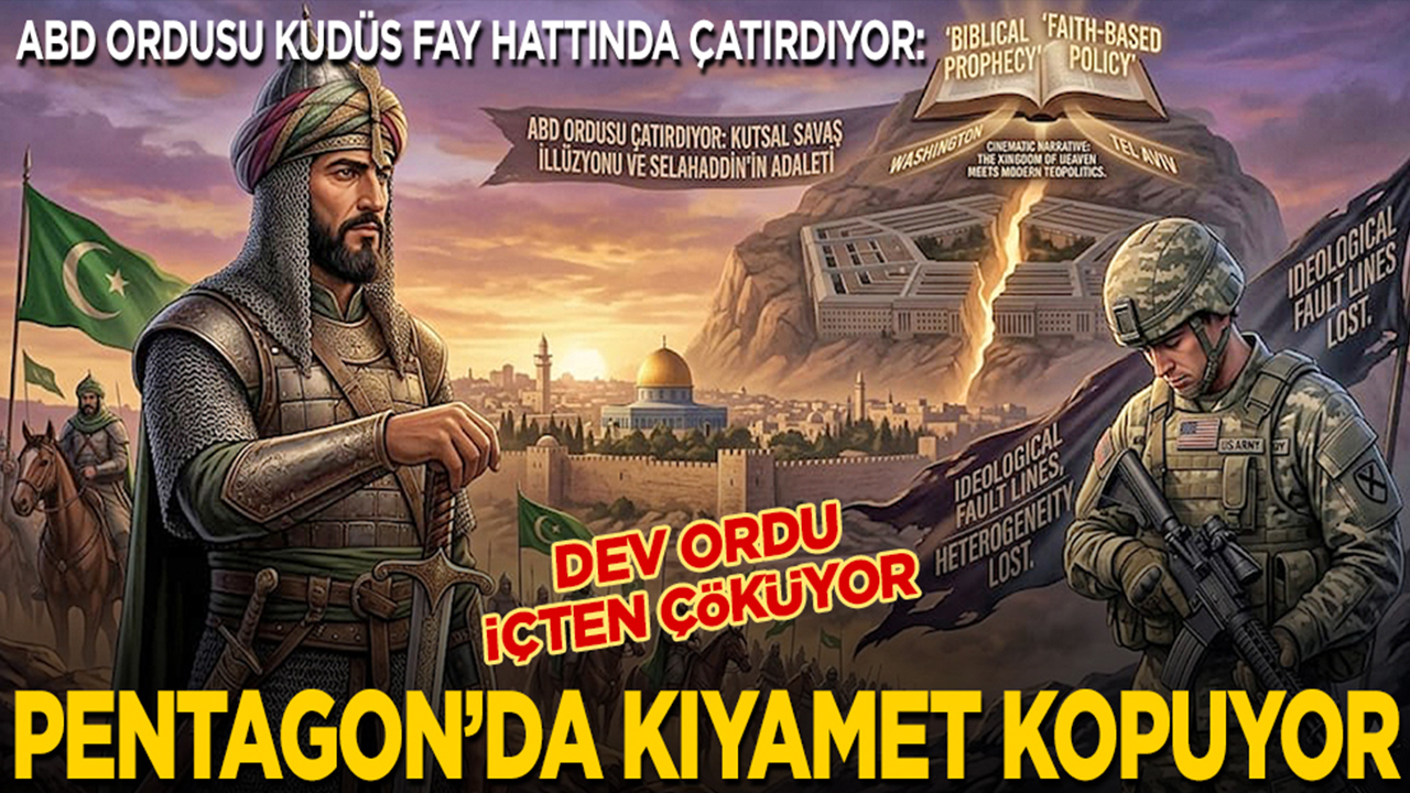 ABD ordusu Kudüs fay hattında çatırdıyor: Pentagon’da kıyamet kopuyor... Dev ordu içten çöküyor...