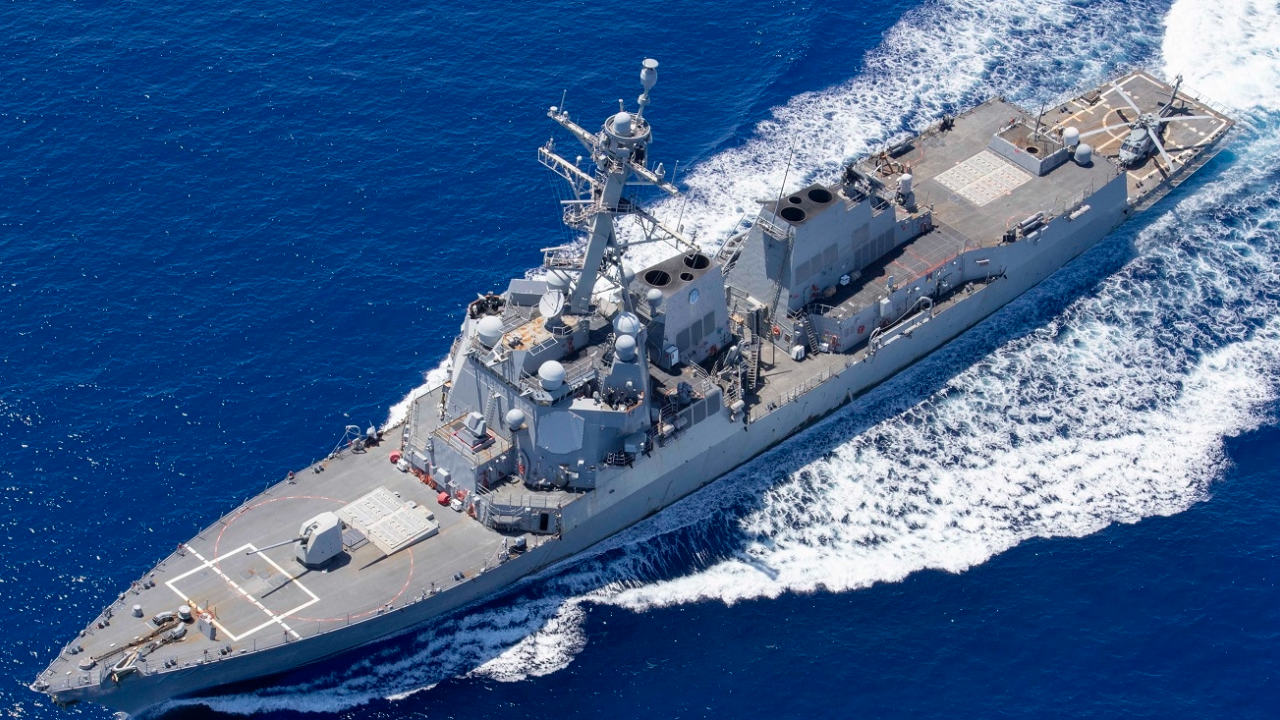 Foto - ABD muhribi ihtilaflı sulara girdi