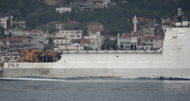 Foto - ABD Sahil Güvenlik gemisi 'USS Hamilton' Çanakkale Boğazı'ndan geçişini gerçekleştirdi