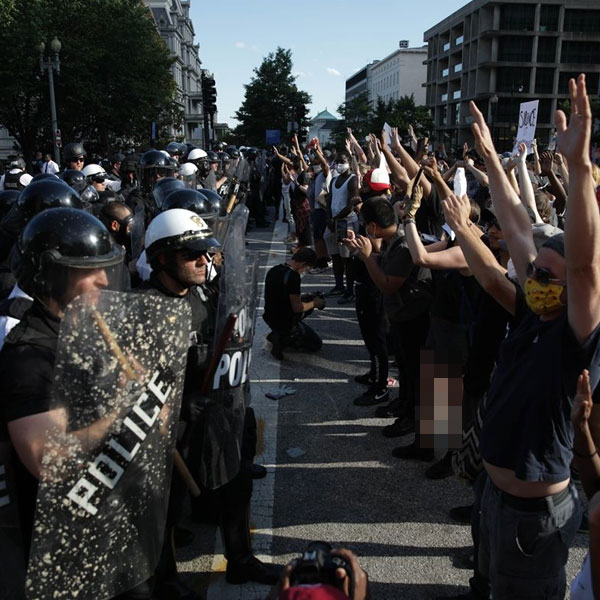 Foto - ABD savaş alanına döndü! Birçok şehirde OHAL ilan edildi, isyan bastırılamıyor