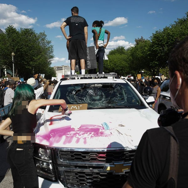 Foto - ABD savaş alanına döndü! Birçok şehirde OHAL ilan edildi, isyan bastırılamıyor