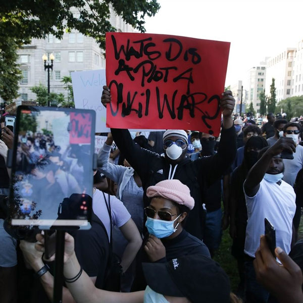 Foto - ABD savaş alanına döndü! Birçok şehirde OHAL ilan edildi, isyan bastırılamıyor
