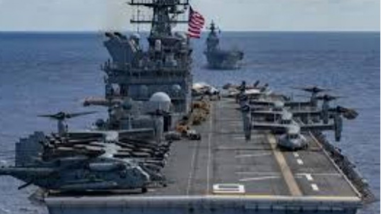 Foto - ABD savaşa mı girecek? 7 savaş gemisi bölgeye doğru yola çıktı!