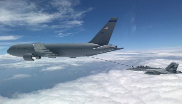 Foto - ABD uçağından esrarengiz rota