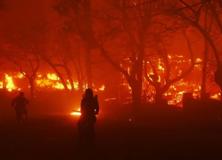 Foto - ABD yanıyor! Los Angeles’te OHAL ilan edildi