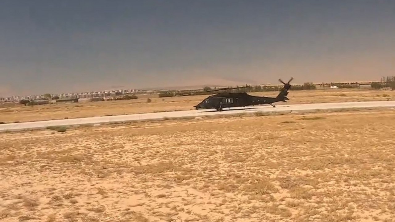 ABD yaptırımla vurmaya çalışıyordu! T-70 helikopteri Türk üssüne indi