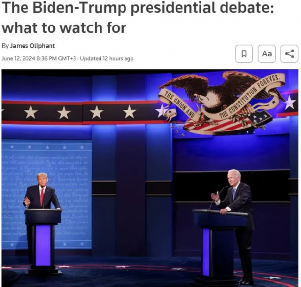 Foto - ABD’de büyük gün! Joe Biden ve Donald Trump canlı yayında karşı karşıya