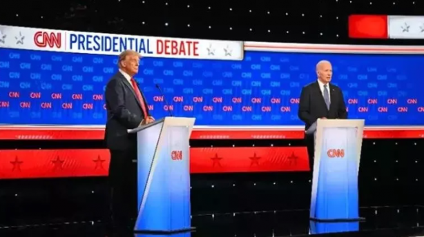 Foto - ABD’de büyük gün! Joe Biden ve Donald Trump canlı yayında karşı karşıya