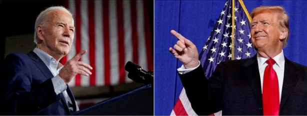 Foto - ABD’de büyük gün! Joe Biden ve Donald Trump canlı yayında karşı karşıya