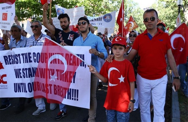 ABD'de darbe girişimi protestosu