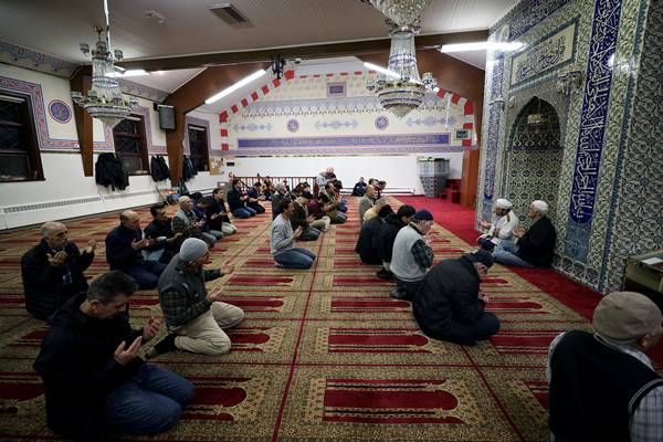 Foto - ABD'de eller Mehmetçik için semaya kalktı