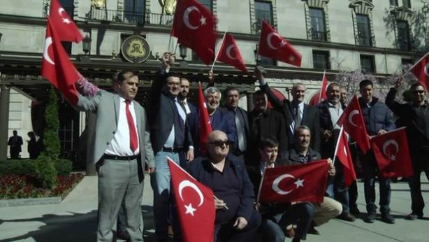 Foto - ABD'de Erdoğan'a sevgi seli
