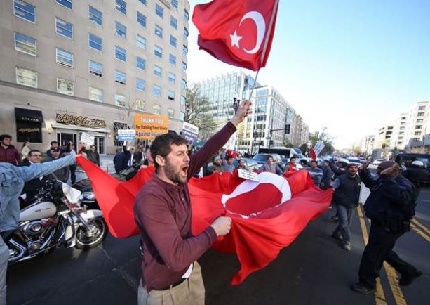 Foto - ABD'de Erdoğan'a sevgi seli