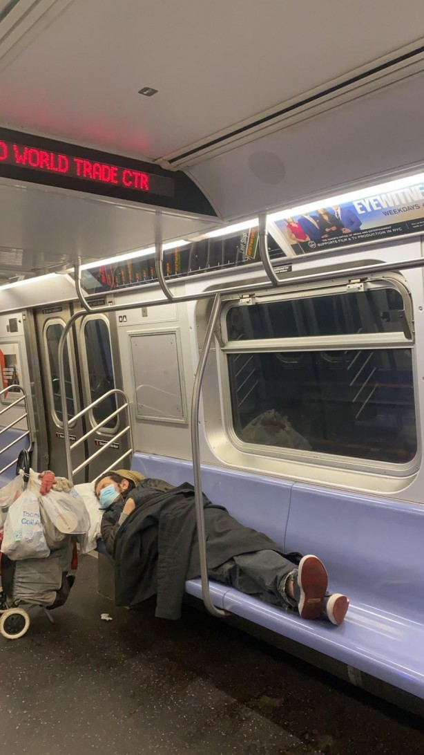 ABD'de evsizlerin içler acısı durumu!