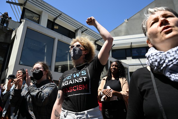 Foto - ABD'de Filistin direnişi! San Francisco Üniversitesi öğrencileri de katıldı