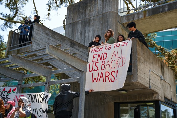 Foto - ABD'de Filistin direnişi! San Francisco Üniversitesi öğrencileri de katıldı