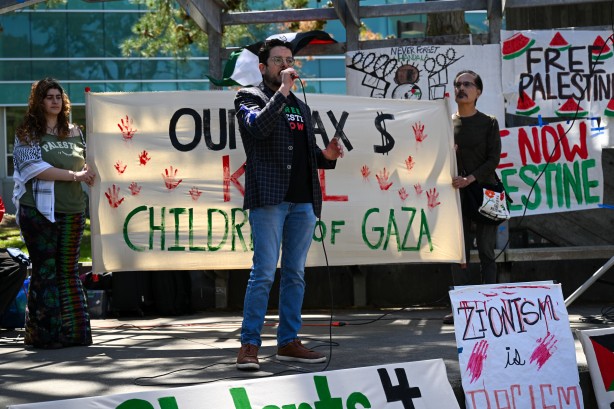 Foto - ABD'de Filistin direnişi! San Francisco Üniversitesi öğrencileri de katıldı