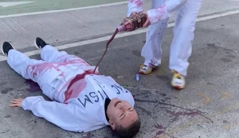 Foto - ABD’de, Filistin’e destek için öyle bir şey yaptılar ki… Görenler gözlerine inanamadı! Ha bu da bizimkilere kapak olsun