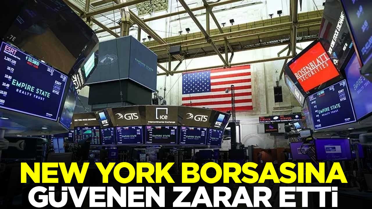 ABD'de işlem gören New York borsasına güvenen zarar etti