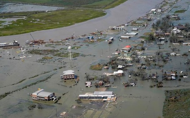 Foto - ABD'de korkunç görüntüler! Koca şehirleri yıktı geçti