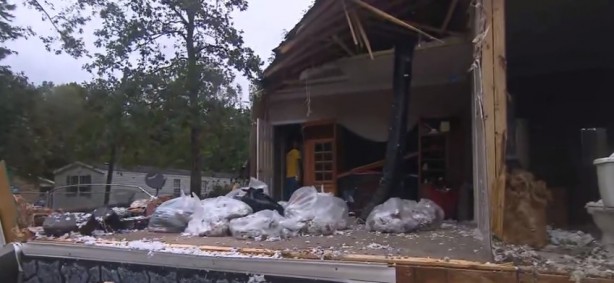 Foto - ABD'de korkunç görüntüler! Koca şehirleri yıktı geçti