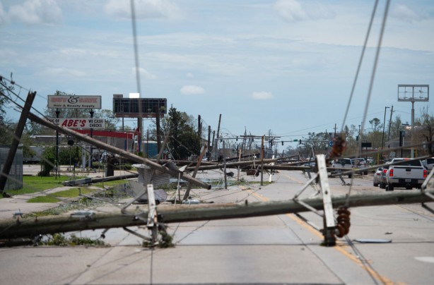 Foto - ABD'de korkunç görüntüler! Koca şehirleri yıktı geçti