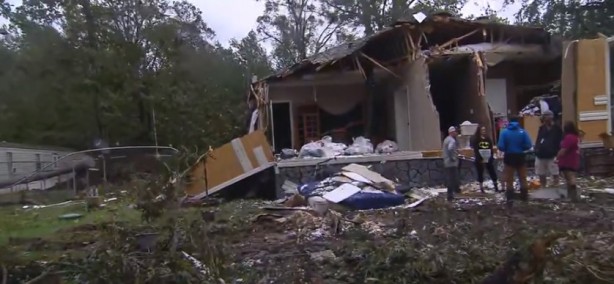 Foto - ABD'de korkunç görüntüler! Koca şehirleri yıktı geçti
