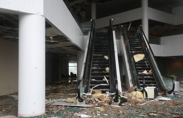 Foto - ABD'de korkunç görüntüler! Koca şehirleri yıktı geçti