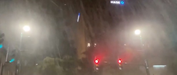 Foto - ABD'de korkunç görüntüler! Koca şehirleri yıktı geçti