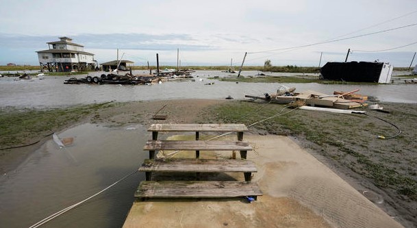 Foto - ABD'de korkunç görüntüler! Koca şehirleri yıktı geçti