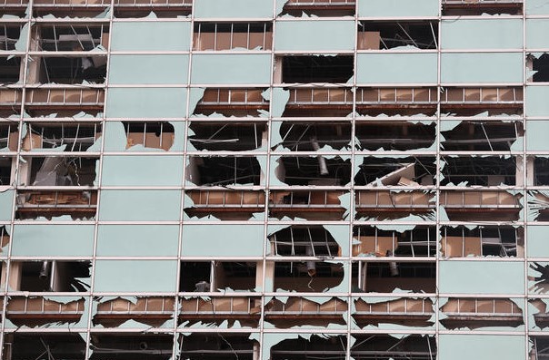 Foto - ABD'de korkunç görüntüler! Koca şehirleri yıktı geçti