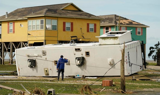 Foto - ABD'de korkunç görüntüler! Koca şehirleri yıktı geçti