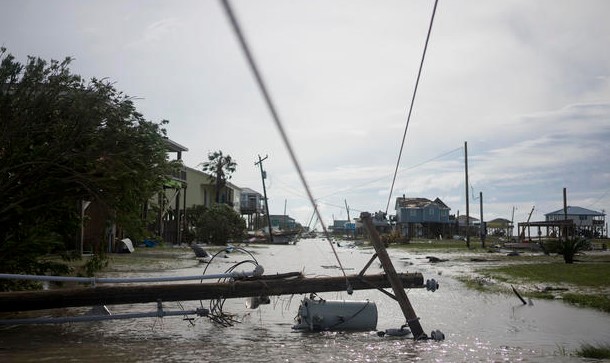 Foto - ABD'de korkunç görüntüler! Koca şehirleri yıktı geçti