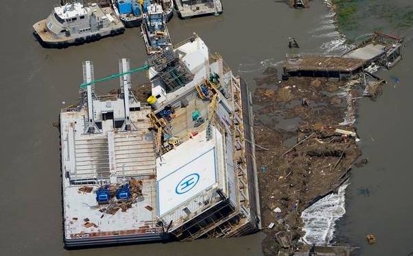 Foto - ABD'de korkunç görüntüler! Koca şehirleri yıktı geçti