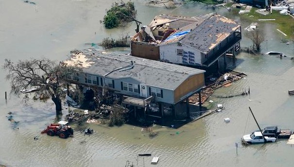 Foto - ABD'de korkunç görüntüler! Koca şehirleri yıktı geçti