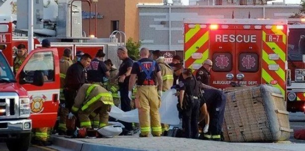 Foto - ABD'de korkunç kaza: Sıcak hava balonu yere çakıldı! 