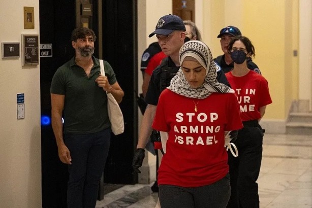 Foto - ABD’de soykırım trafiği! Netanyahu’nun fon ziyareti kriz yarattı: Üst düzey mektup Kongre’ye ulaştı