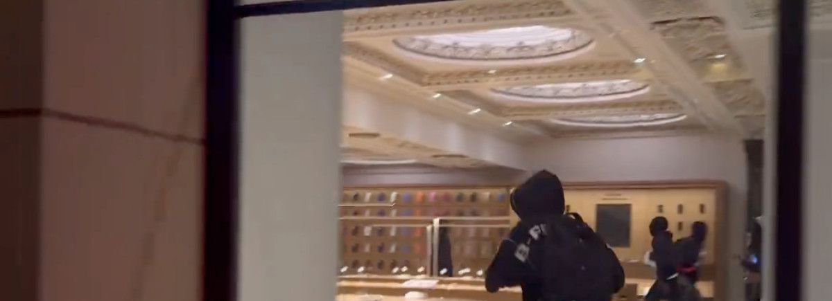 Foto - ABD’de yağma başladı! Esnaf önlem almaya çalışıyor